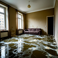 Сушка помещений и квартир после затопления в Кугеси